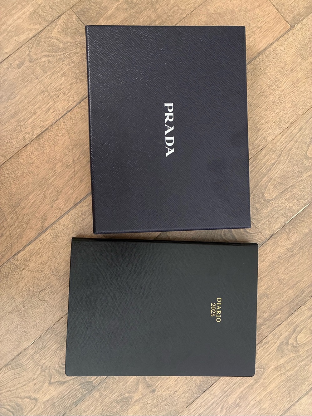 Prada Navy Box with Black Diario 2025